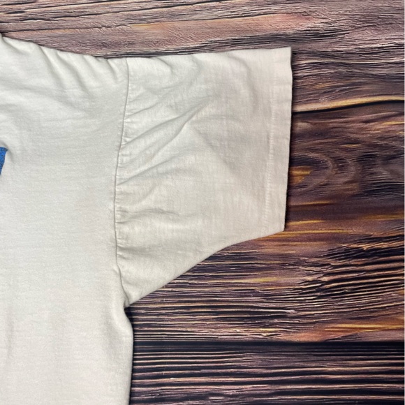 Vintage 1988 Elvis Presley T-Shirt Football Signature Puff Print USA XL RARE - Picture 5 of 13